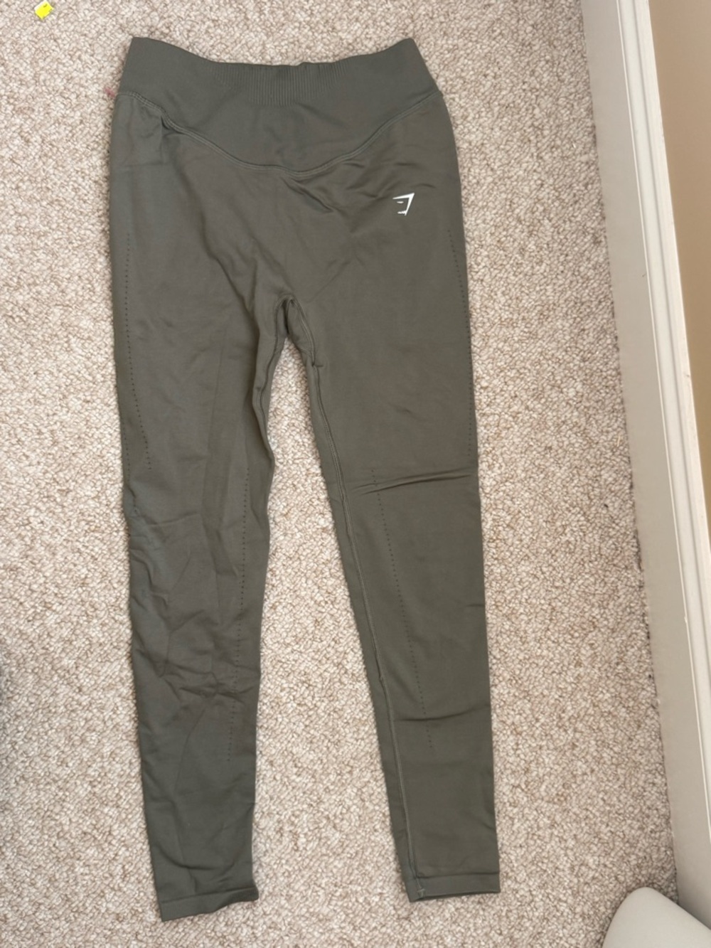 Gymshark Olive Active High-Rise Leggings